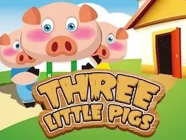Three Little Pigs game cover